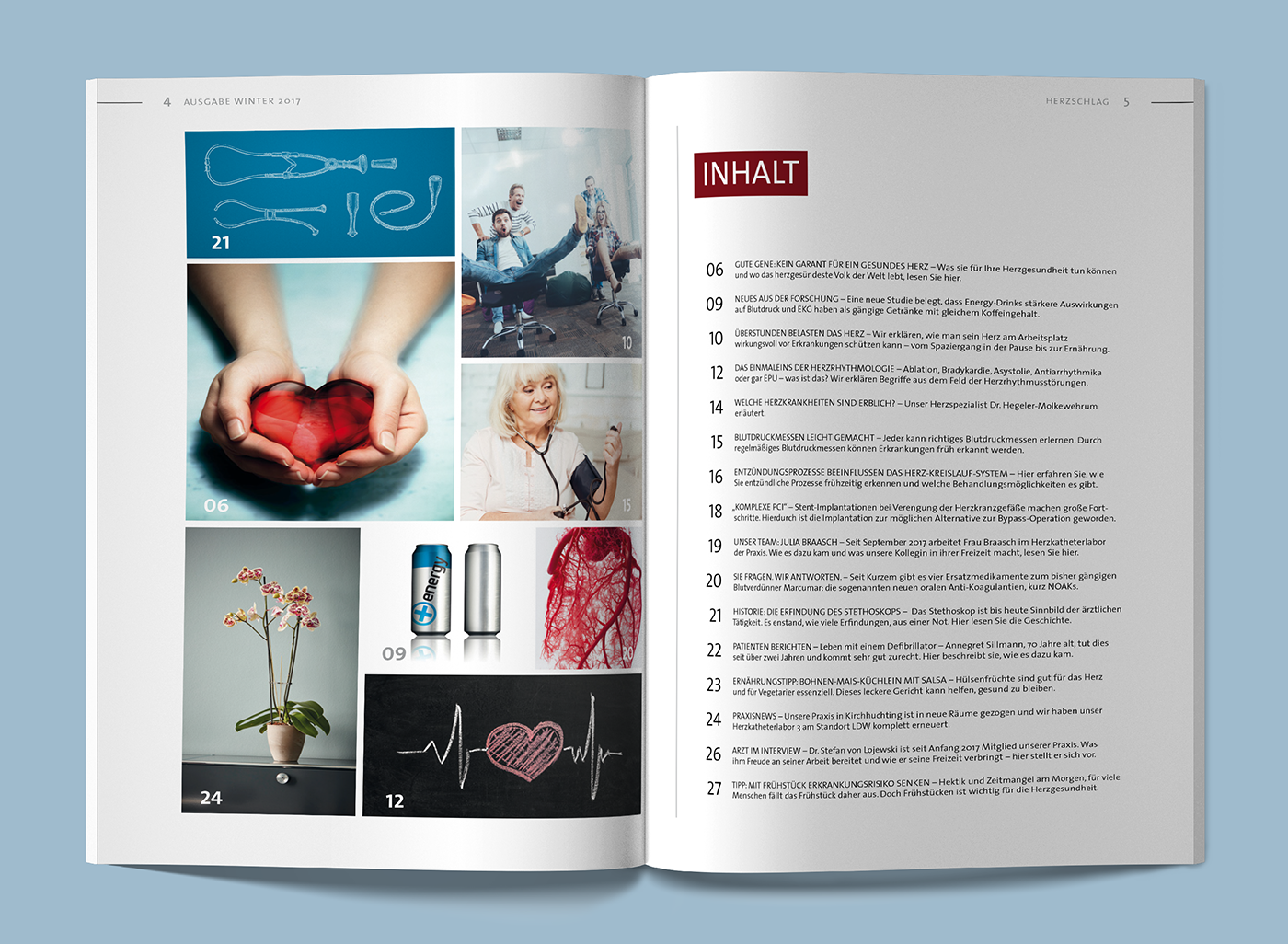 eskalade Kardiologisch-Angiologische Praxis Magazin